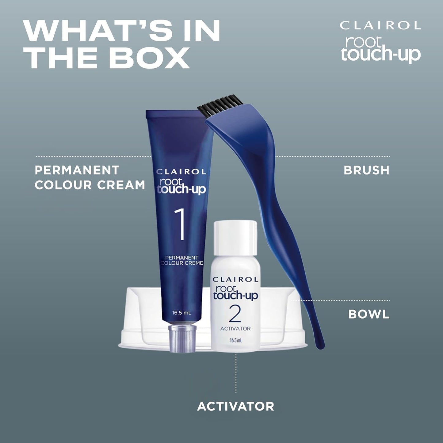 Clairol Root Touch-Up Permanent Hair Dye, 6A Light Ash Brown