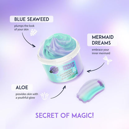 Organic Shop Body Mousse Mermaid Beauty Moisturising Shimmering, 250 ml