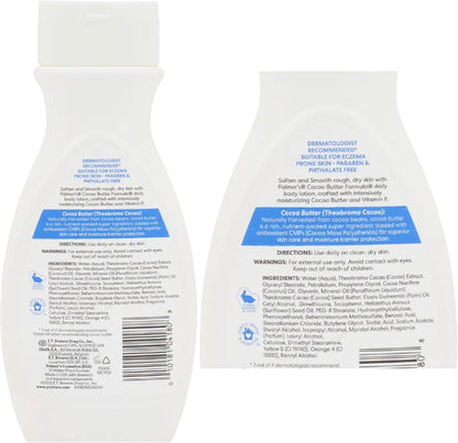 Palmers Cocoa Butter Body Lotion 3 Pack Bundle
