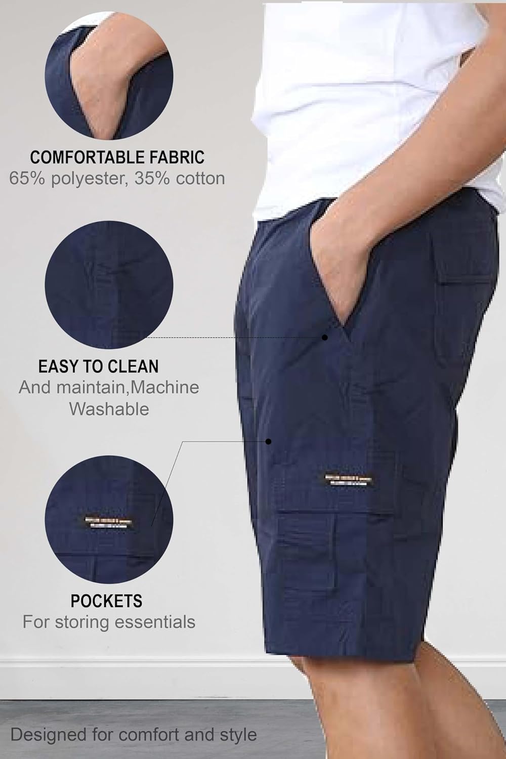 Everyday Adventure in a Pair of Cargo Shorts