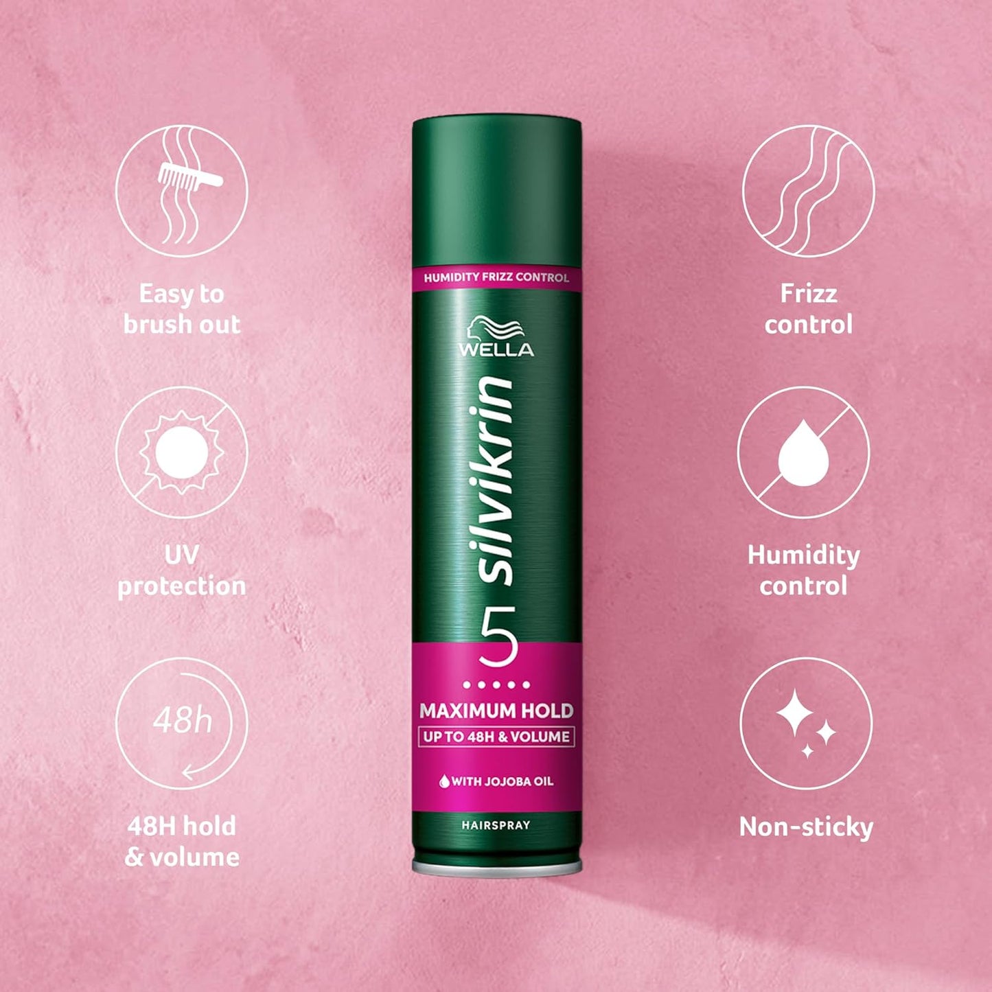 Wella Silvikrin Maximum Hold Hairspray – The 400 ml Workhorse