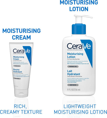 CeraVe Moisturising Cream 50ml, fragrance free