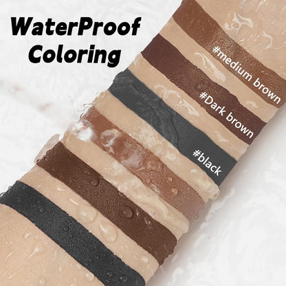 HAIOLORPRO Root Touch Up Dark Brown, Hair Mascara for Grey Hair, Water-Resistant hair Root Colour Touch Up for Women Root Cover Up, Beard Filler for Men, Root Hair Concealer Cover Gray Stick, 0.53oz