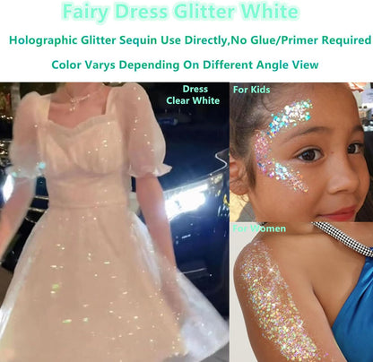 Why the Go Ho Clear White Face Glitter Gel is the Quiet Star of Festival Season