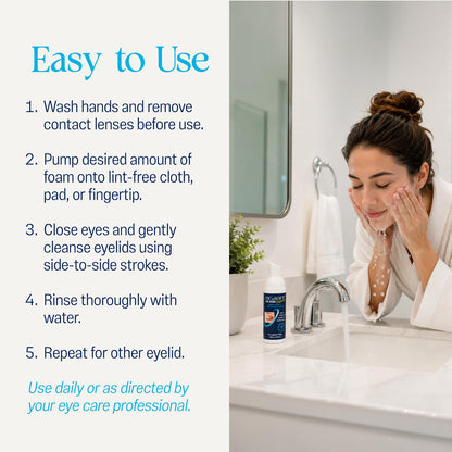 OCUSOFT LID SCRUB FOAM Size: 50 ML