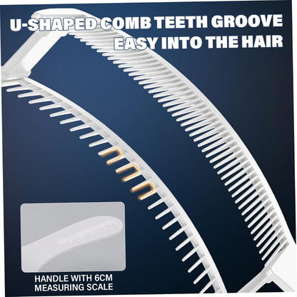 Fade Comb for Men Haircut, Curved Positioning Adjustable Fade Comb, Professional Fast and Convenient Hair Tool for Men Women Hair Styling DIY Haircuts..