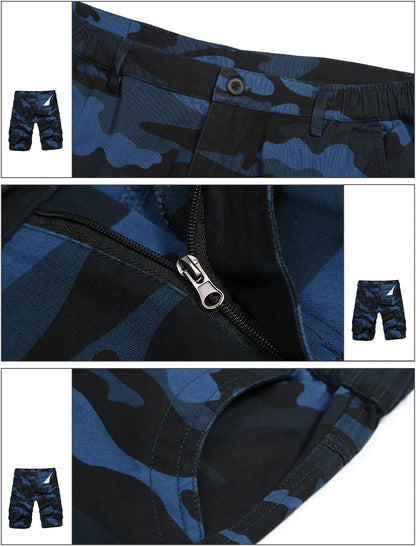 iCKER Mens Multi‑Pocket Cotton Shorts – a casual look that actually works