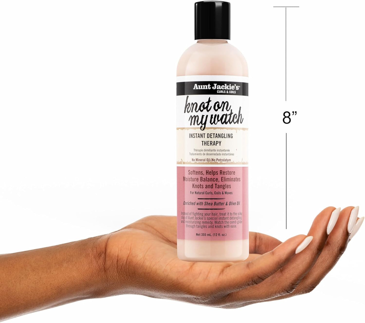 Aunt Jackies Knot On My Watch Instant Detangling Therapy 355 ml