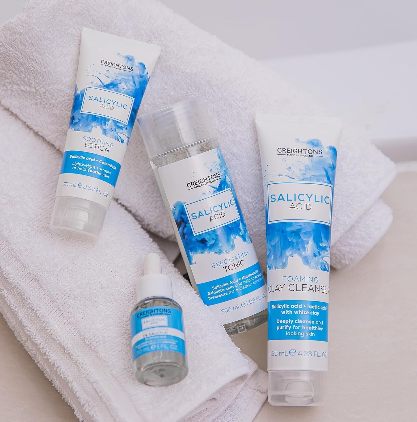 Creightons Salicylic Acid Soothing Lotion (75ml) - With salicylic acid &amp; calendula, a moisturising, lightweight lotion to help soothe and care for angry, blemish-prone skin