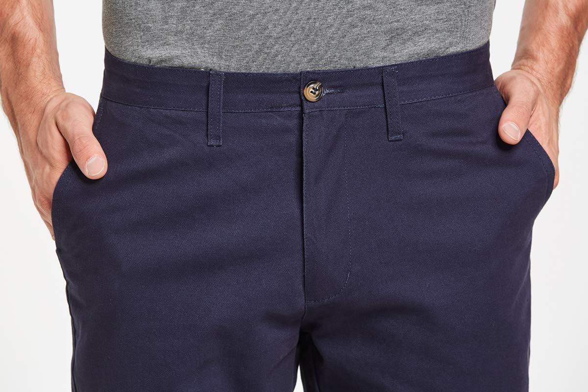 JustSun Men’s Casual Chino Shorts – the easy‑going summer staple