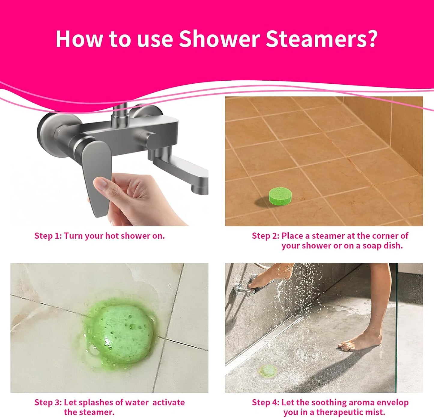 Morning steam, a little luxury in the shower