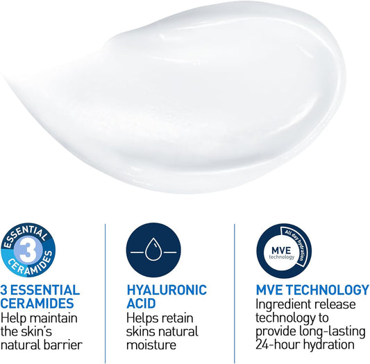 CeraVe Moisturising Cream 50ml, fragrance free