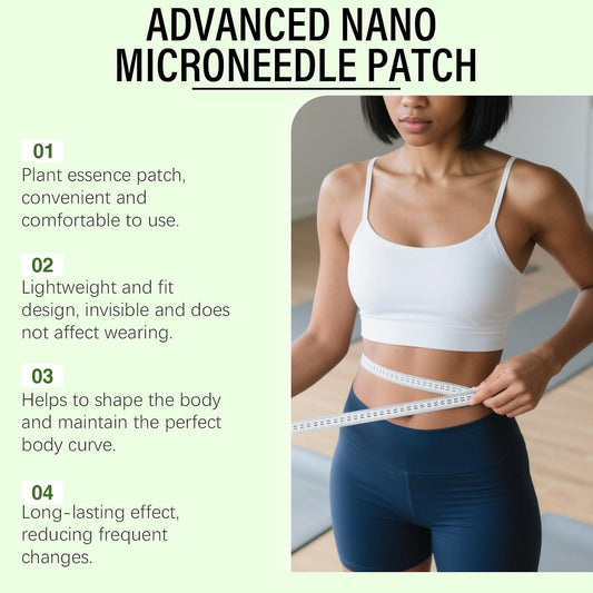 Moringa 10-IN-1 Advanced Nano Microneedle Patch, 2026 New Natural Nano Patches, Body Patchs for Women and Men, Gentle Soothing,Suitable for All Skin Types (2 boxes)