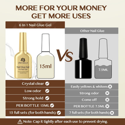 Why the UNA GELLA 6‑in‑1 Gel Nail Glue is Worth a Spot in Your Nail Kit