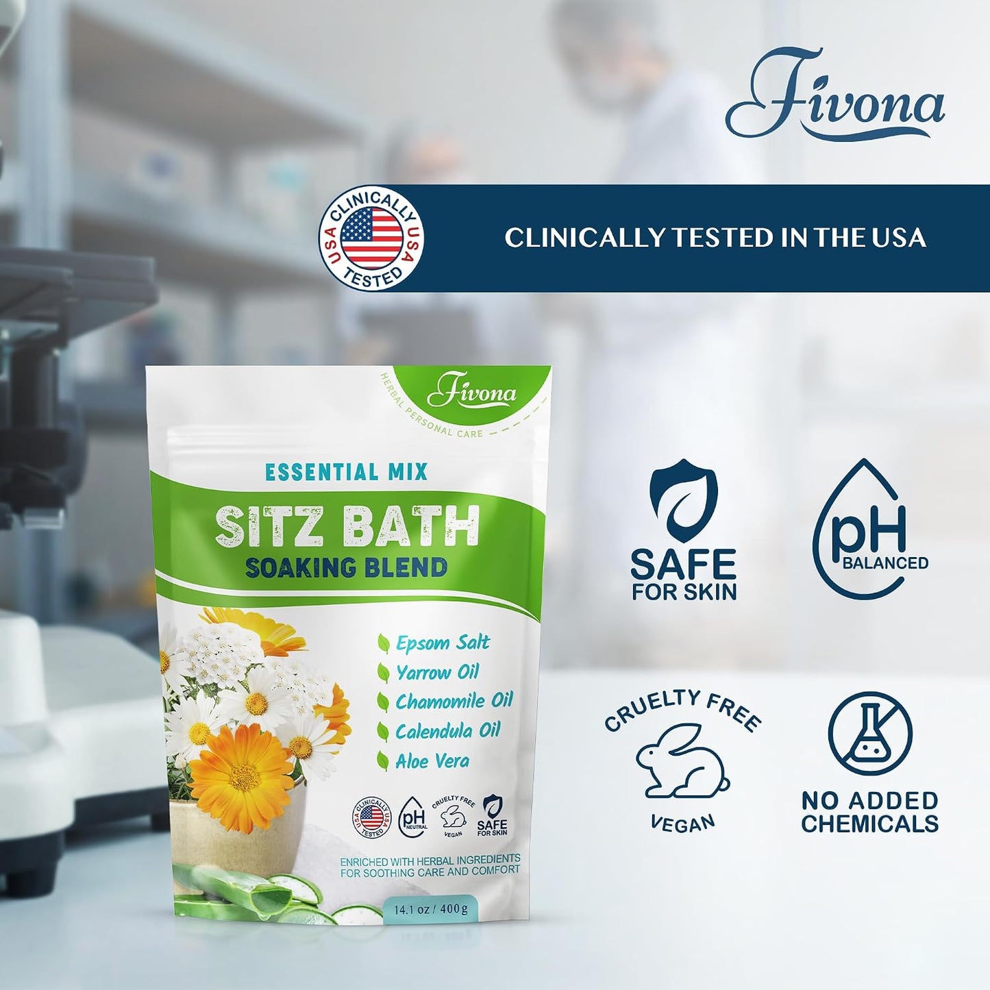 Relaxed relief with a soothing sitz bath