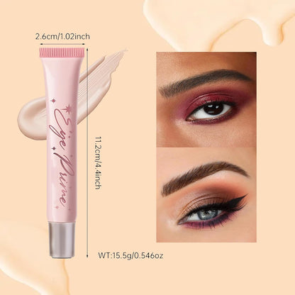 Long Lasting Waterproof Eyeshadow Primer Cream - 24 Hours Smudge-proof Pigment Base