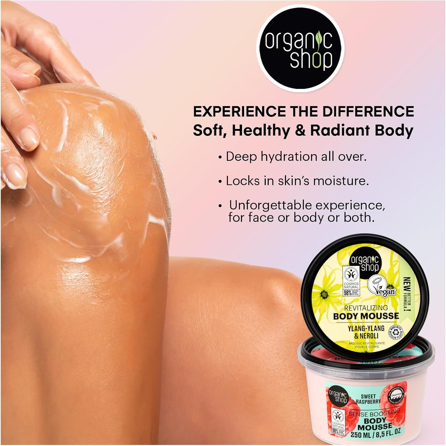 Organic Shop Body Cream Revitalizing Neroli, 250 ml
