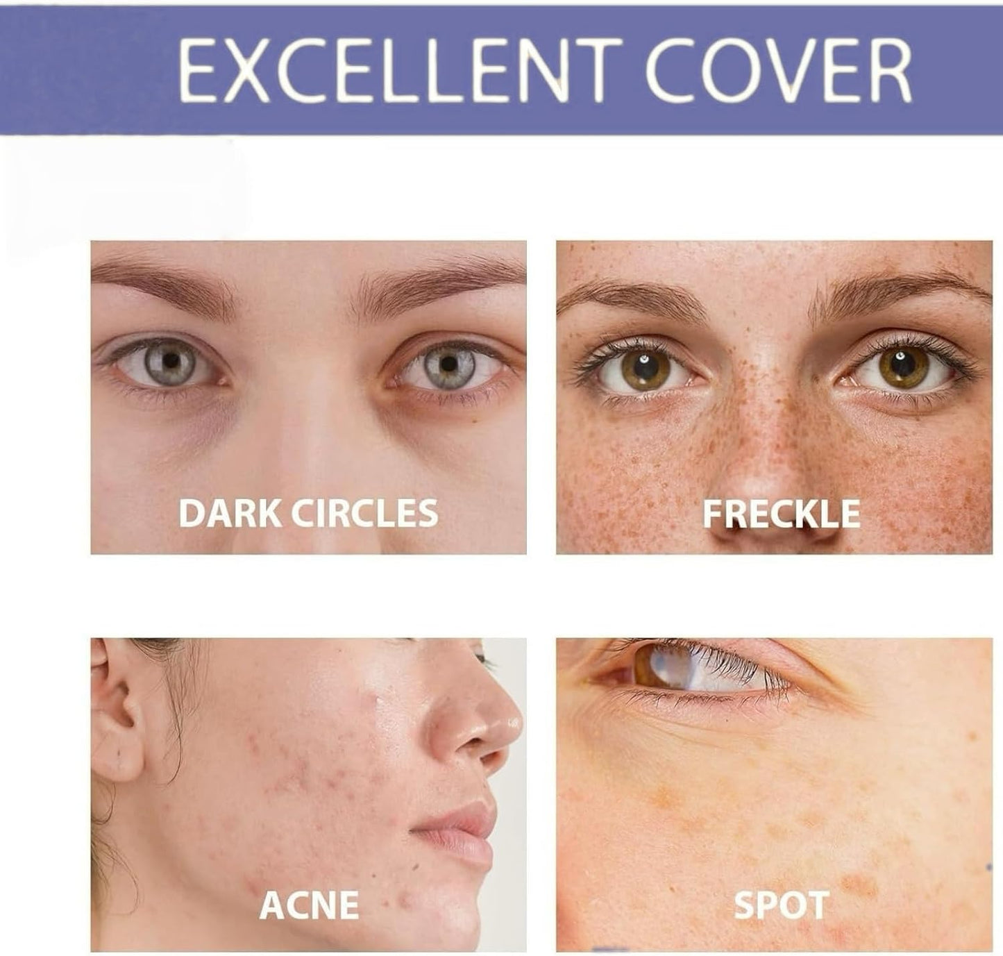 Body Coverage Perfector Waterproof&amp;Sweat-Resistant,All-in-One Body Foundation Full Coverage Leg Makeup,Complexion Perfector for Tattoos&amp;Spots,Natural Skin Tone Blending,Moisturizing Body Conceal Cream