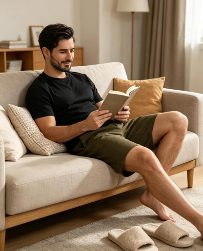 JustSun Men’s Shorts – The Easy‑Going Jogger That Actually Moves With You