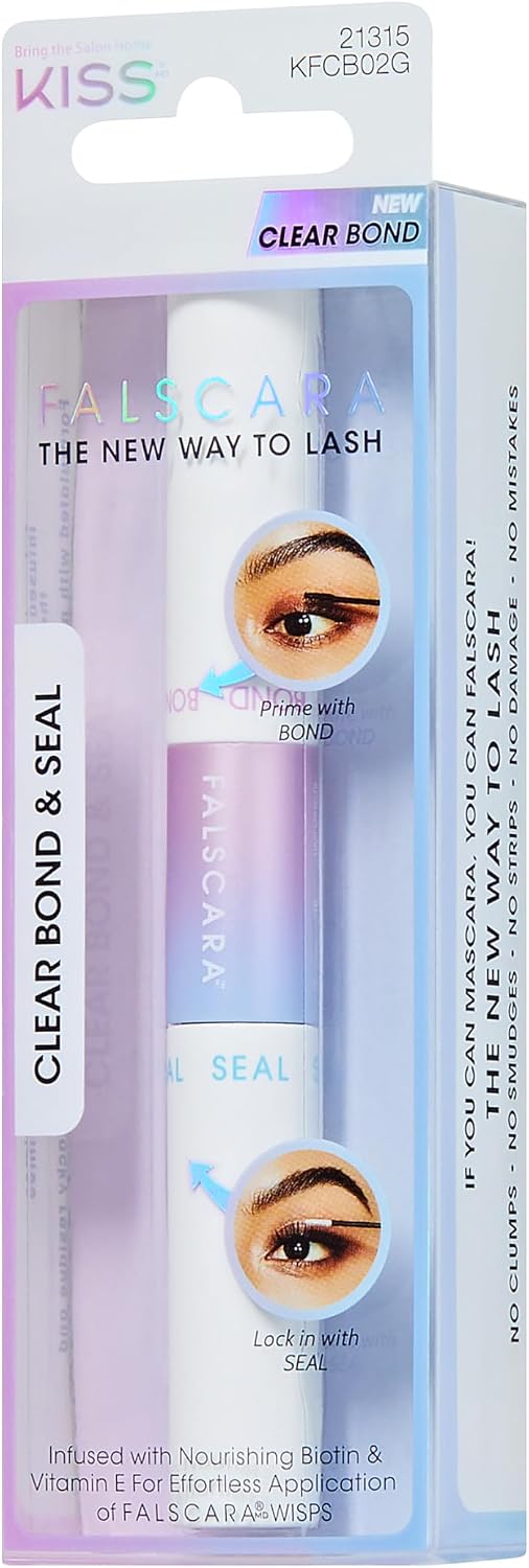 KISS Falscara Eyelash Bond &amp; Seal Clear