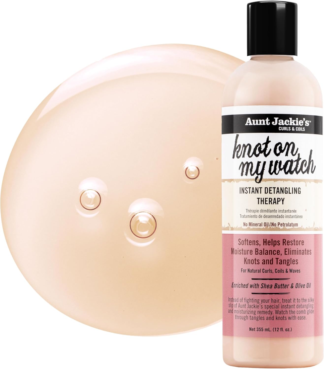 Aunt Jackies Knot On My Watch Instant Detangling Therapy 355 ml