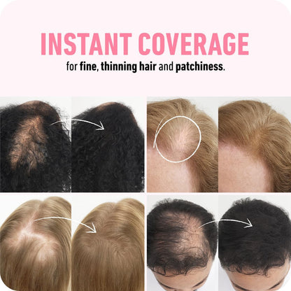 BOLDIFY Hair Fibers - Fill In Thinning and Fine Hair for an Instantly Fuller, Thicker Look - 14 Shades for Women &amp; Men