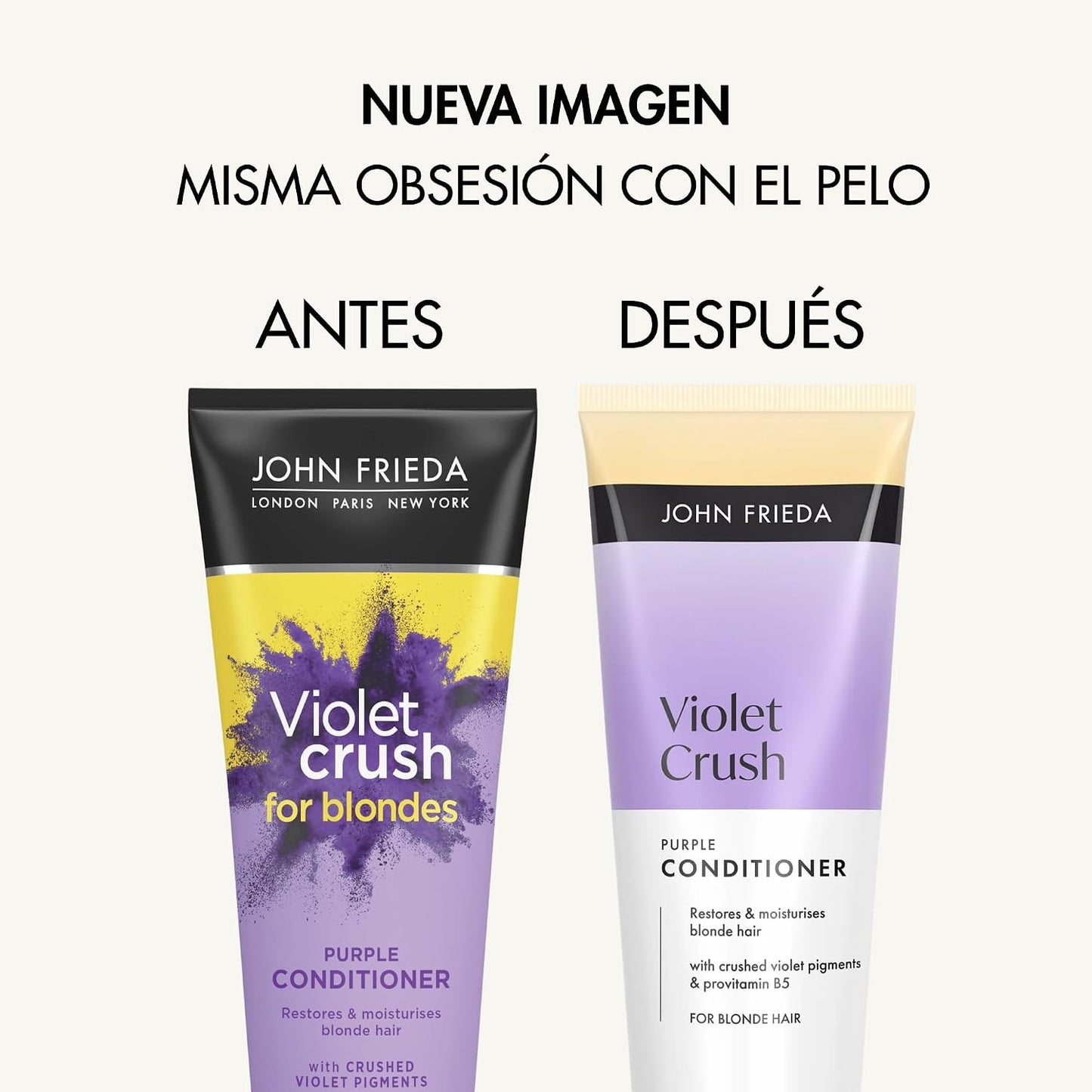 John Frieda Violet Crush Purple Conditioner 250ml (Pack of 2)