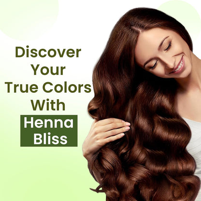 Herbal Magic Organic Henna Powder (100g) + Organic Indigo Powder(100g) for Hair Dye, USDA ,Chemical Free Hair Coloring, Natural Hair Mask, Combo Pack ,Premium Quality
