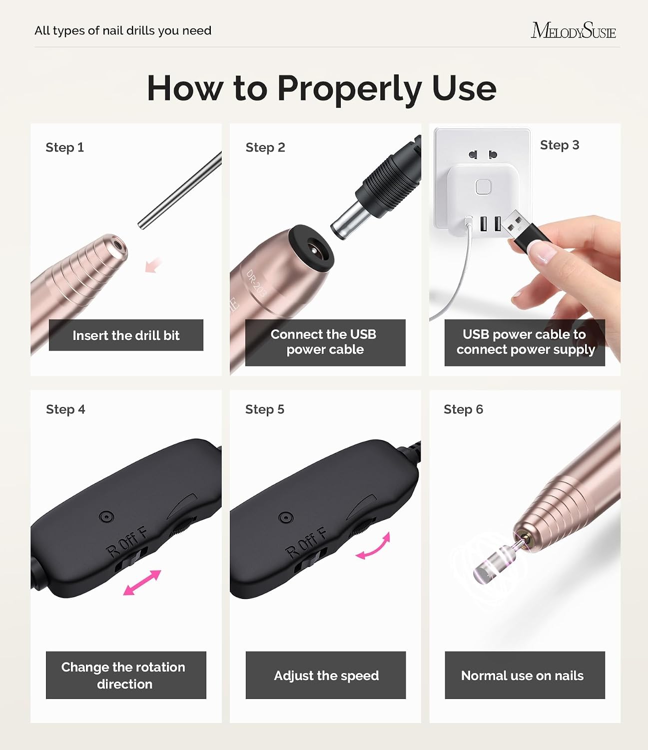 Why the MelodySusie PC120I Nail Drill feels like a tiny salon in your bag