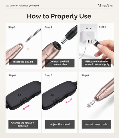 Why the MelodySusie PC120I Nail Drill feels like a tiny salon in your bag