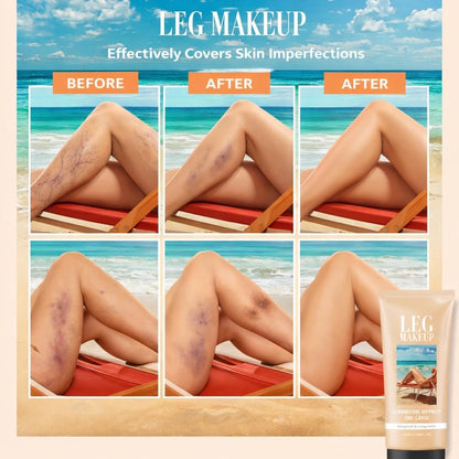 100ml Leg Makeup Waterproof No Transfer,Body Coverage Foundation#Fair Brown | Leg Full Coverage Concealer Waterproof,Leg &amp;Body Makeup to Cover Veins,Long Lasting Moisturizing Concealer,#Fair Brown