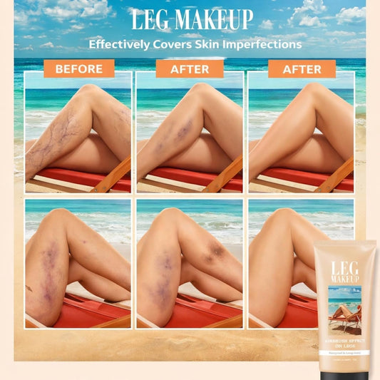 100ml Leg Makeup Waterproof No Transfer,Body Coverage Foundation#Fair Brown | Leg Full Coverage Concealer Waterproof,Leg &amp;Body Makeup to Cover Veins,Long Lasting Moisturizing Concealer,#Fair Brown