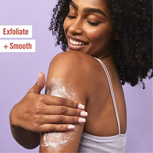 First Aid Beauty - KP Bump Eraser Body Scrub with 10% AHA, Keratosis Pilaris Skin Exfoliater with Glycolic and Lactic acids, Helps Reduce Chicken Skin Bumps, Safe for Sensitive Skin, 56.7g