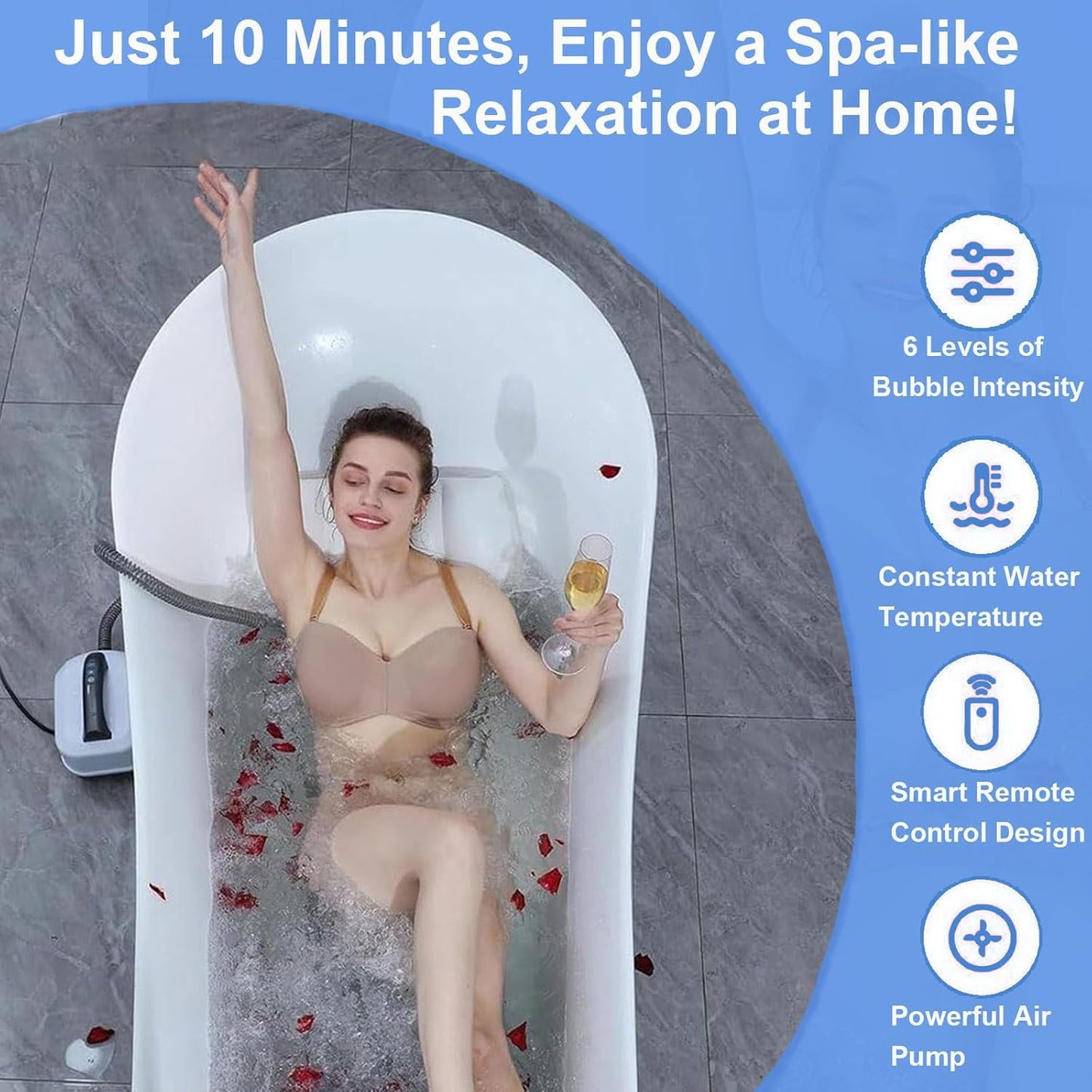 Turn Your Bath Into a Personal Spa with the New Massage Mat