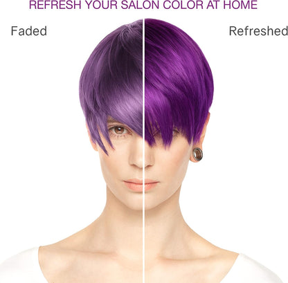 Celeb Luxury Viral Colorditioner: Purple Color Depositing Conditioner, BondFix Bond Rebuilder, 10 Vivid and Pastel Colors, Stops Fade, Conditioner + Vivid Color, Cruelty-Free, 100% Vegan