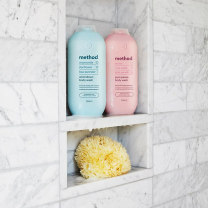 Method Body Wash, Simply Nourish, Shower Gel, Coconut, Rice Milk And Shea Butter Scent, Pack of 1, 532ml