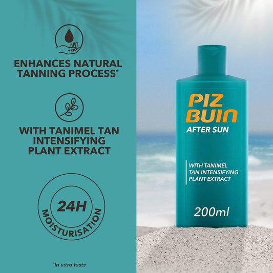 A quiet after‑sun ritual with Piz Buin
