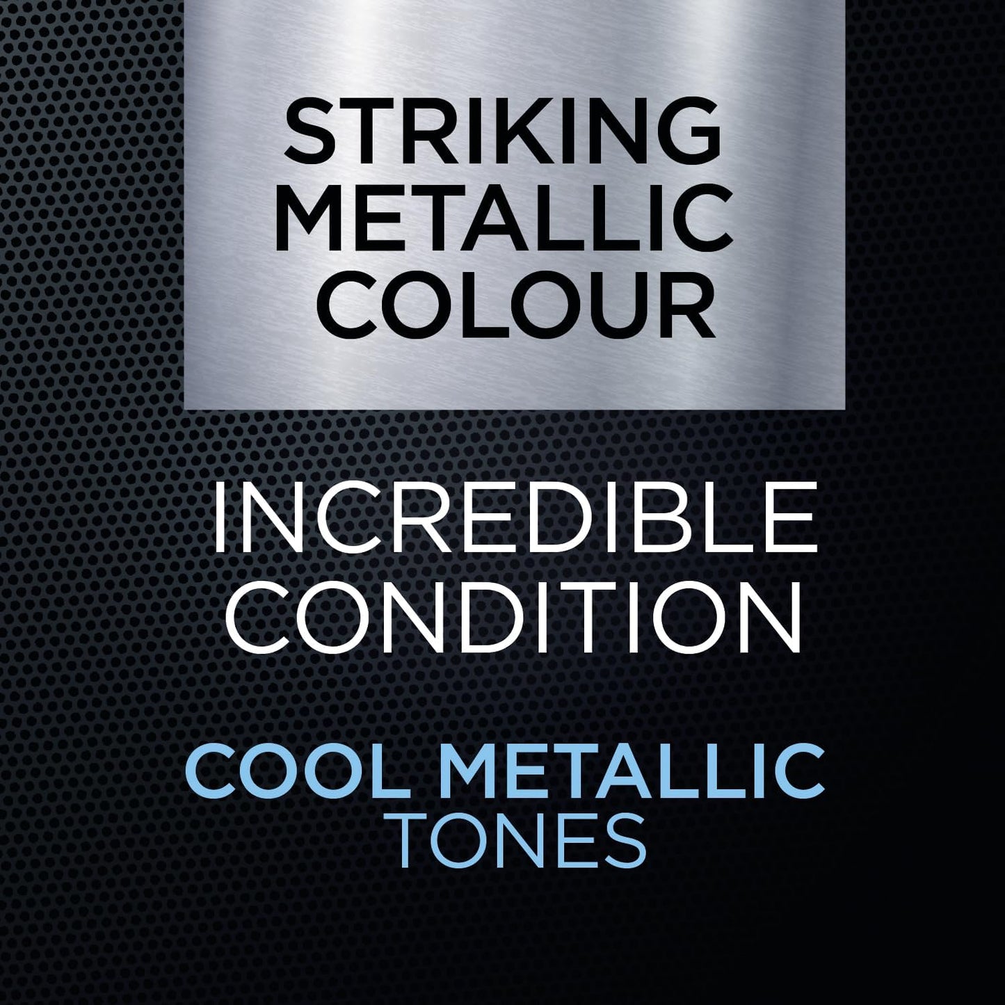 Colour Freedom Metallic Graphite Grey Permanent Hair Dye with PurePlex. Ultra Glossy Conditioning Hair Colour. 100% grey coverage. By Knight &amp; Wilson.