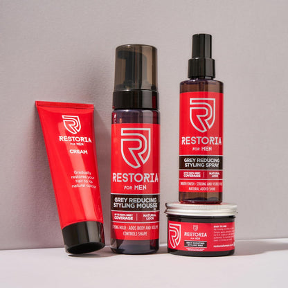 Restoria Grey Reducing Hair Cream for Men | 100m