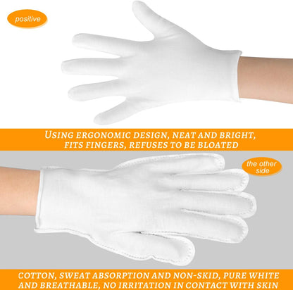 Why a Box of White Cotton Gloves Might Just Be Your Skin’s New Best Friend
