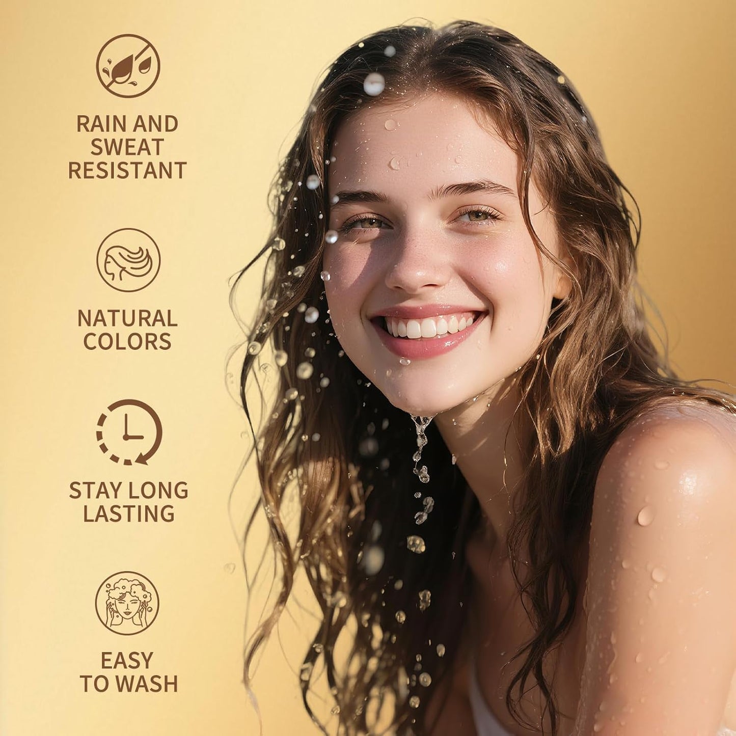 Gowwim Root Touch up Powder, Instantly Gray Hair Cover up Hairline Powder for Women &amp; Men Waterproof and Sweatproof Root Cover Up Long-Lasting for Thinning &amp; Loss Hair