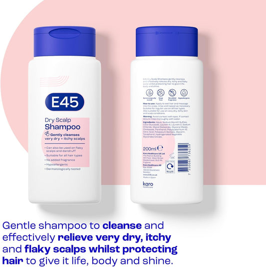 Why E45 Dry Scalp Shampoo might become your new bathroom staple