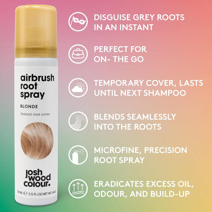 Josh Wood Colour Root Touch Up Bundle - Blonde Airbrush &amp; Champagne Root Marker