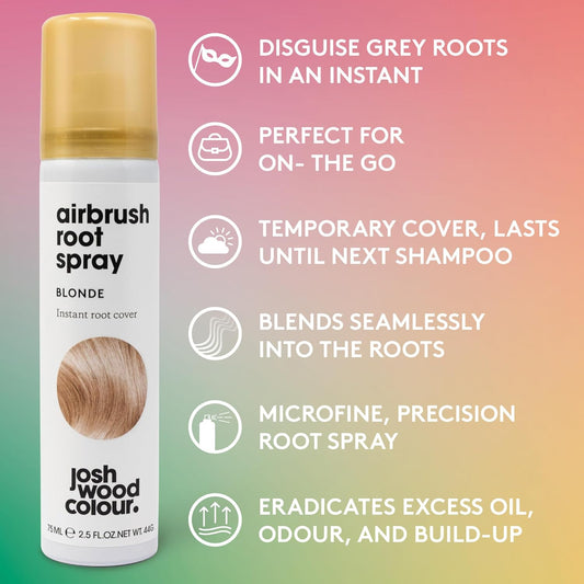 Josh Wood Colour Root Touch Up Bundle - Blonde Airbrush &amp; Champagne Root Marker