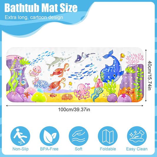 Why the Extra‑Long Ocean‑World Bath Mat Might Just Be Your Tub’s Best Friend
