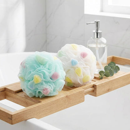 Soft‑Mesh Loofah Duo for a Fresh‑Feeling Shower