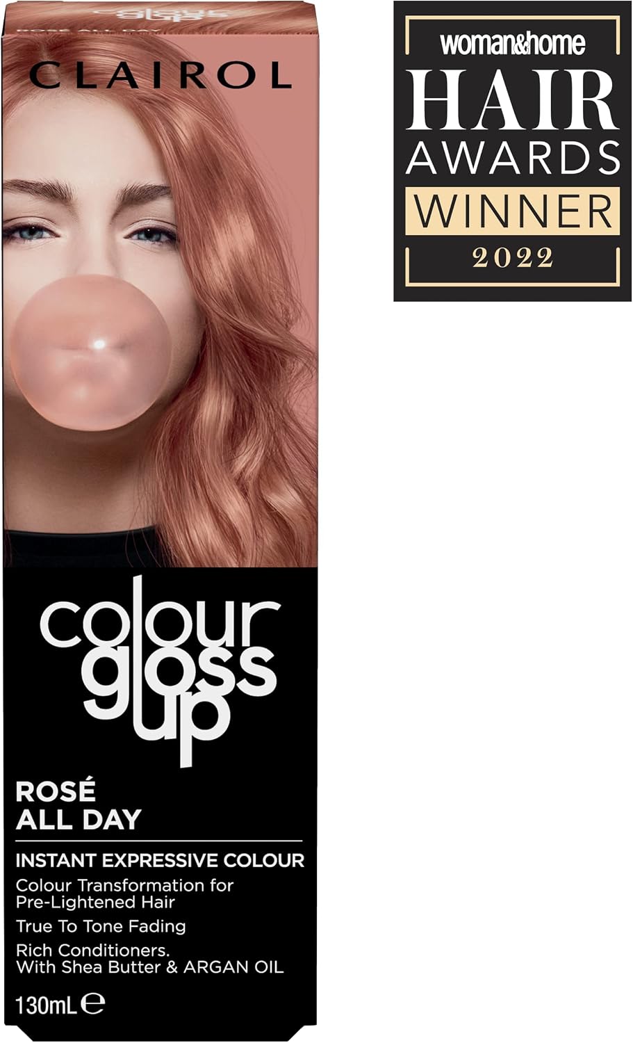 Clairol Colour Gloss Up Conditioner, Rose All Day, 130ml