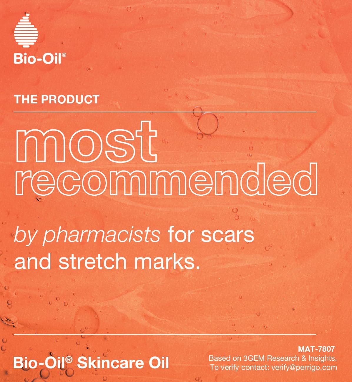 Bio Oil Body Skin Care Oil (125ml) - Firming Skincare That Reduces Appearance Of Stretch Marks &amp; Scars - Grease Free Moisturiser Lotion - With Vitamin E &amp; Vitamin A