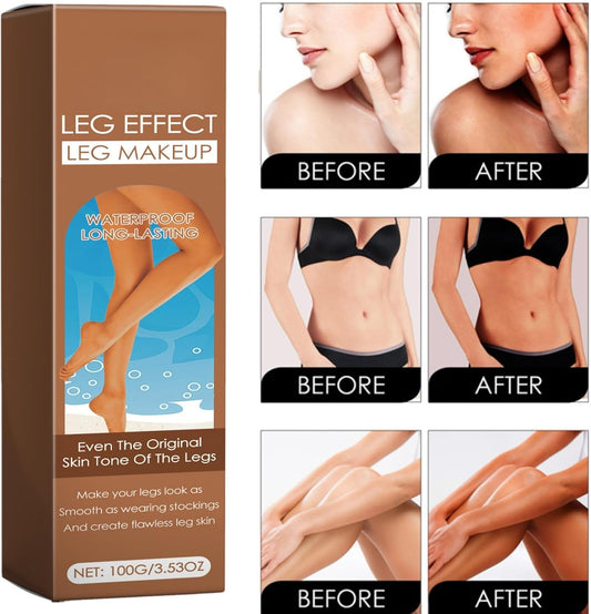 Leg Makeup Waterproof No Transfer,Leg Makeup to Cover Veins,Body Coverage Perfector,Concealer for Mature Skin,All Over Complexion Perfector,Long Lasting Moisturizing Concealer,Naturally Blends(Bronze)