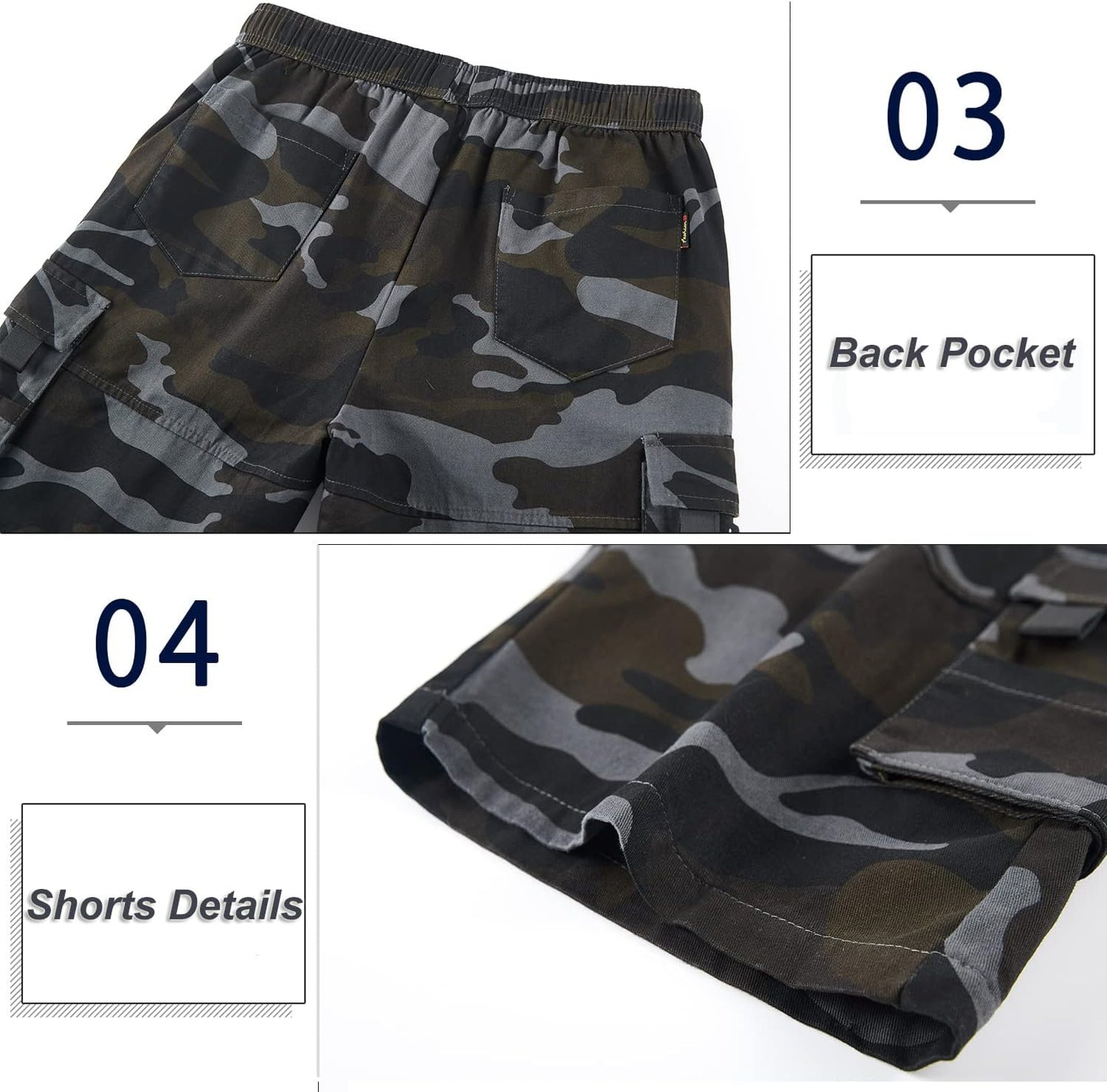 Everyday Ready: APTRO Men’s Cargo Shorts for Summer Work & Play